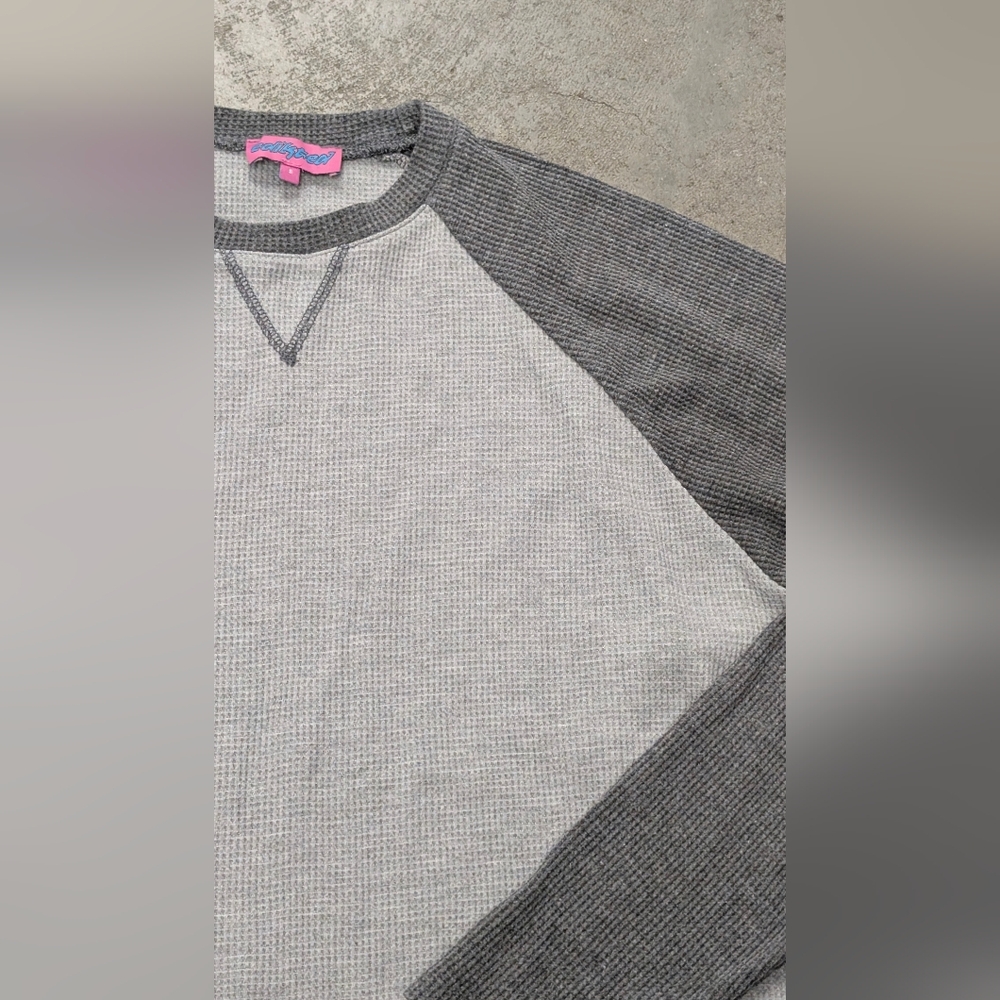 Edikted Gray Crewneck Men's Sweater, Small